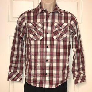 4/$10 NWT ZUMIEZ BUTTON DOWN LONG SLEEVE SHIRT